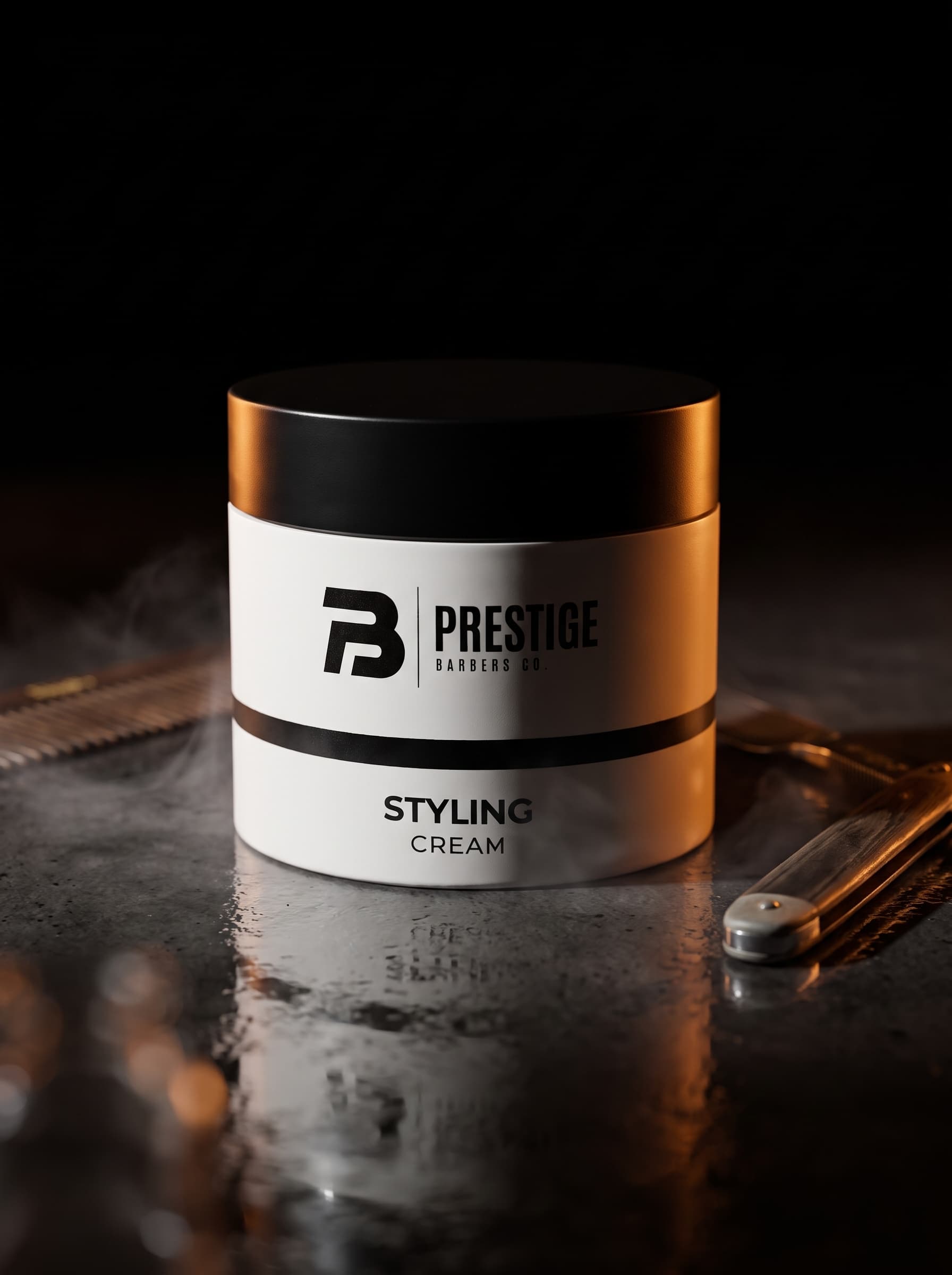 Styling Cream — Zachte hold, lichte glans.